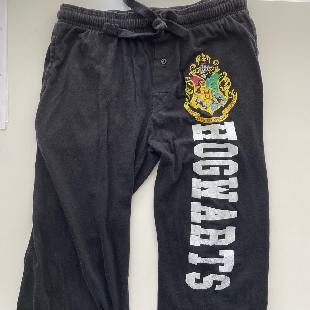 Harry Potter Hogwarts Drawstring Pants - Picture 2 of 5